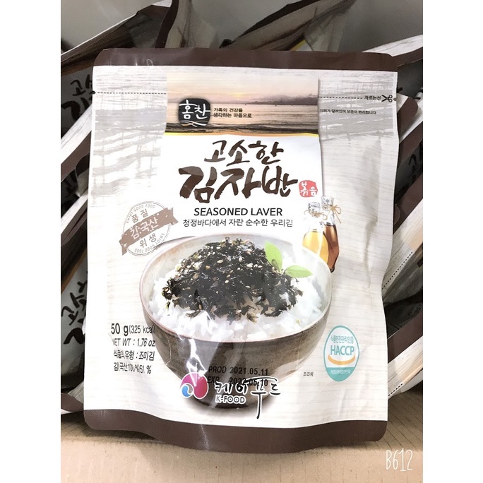 Rong Biển Trộn Cơm Hàn Quốc Gói 50g