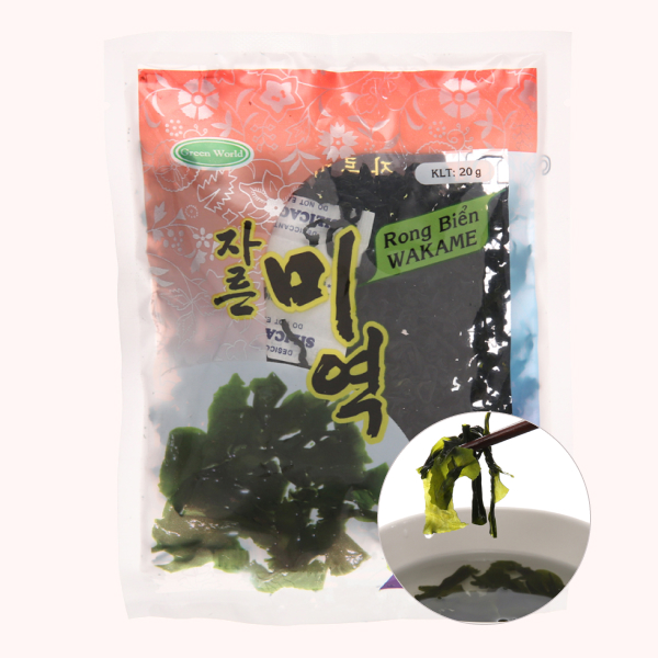 Rong biển Wakame Green World 20g