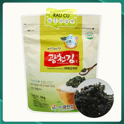 Rong biển trộn cơm Tohogenkai rau củ trẻ em gói 50g